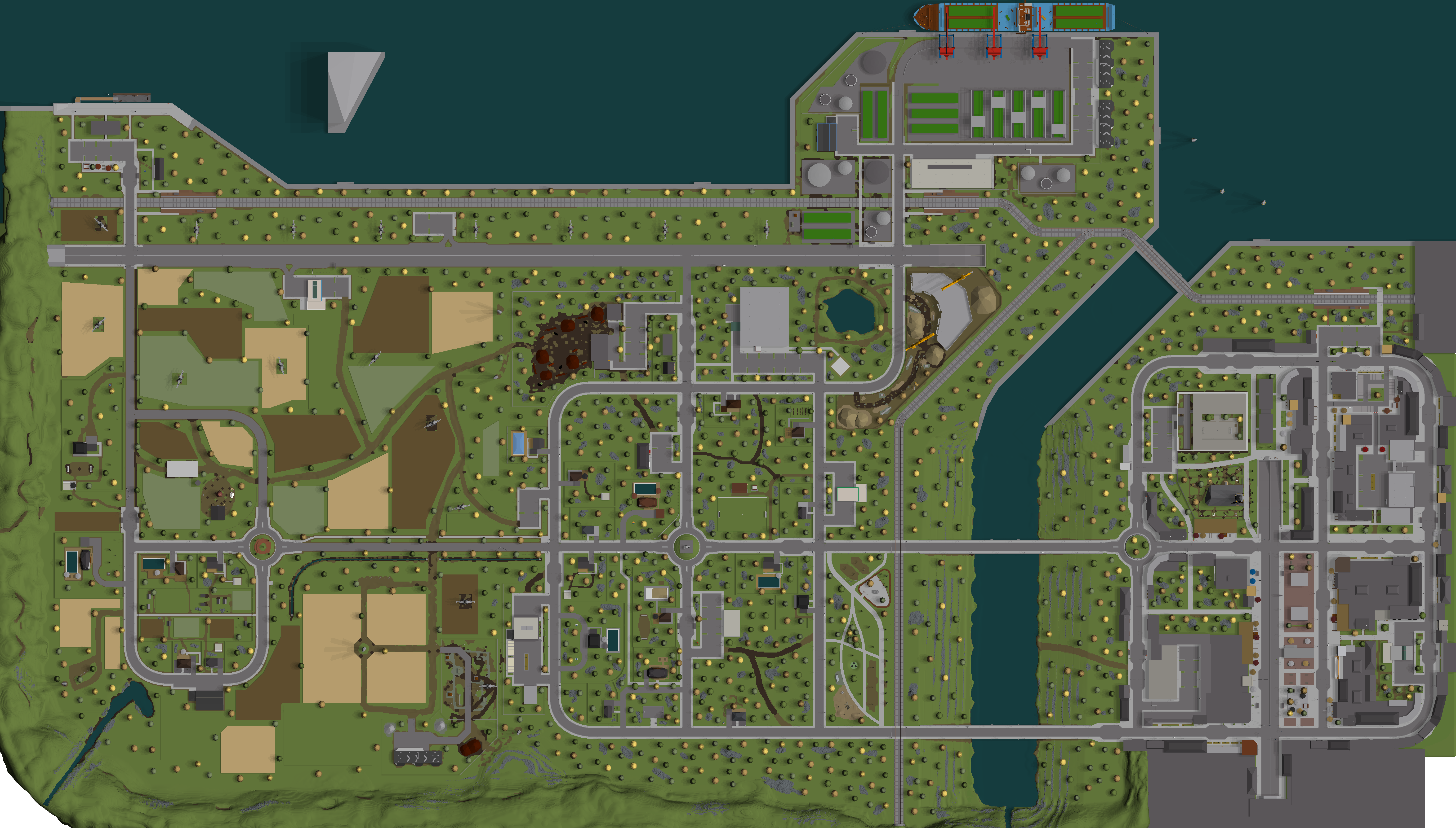Hamburg Map